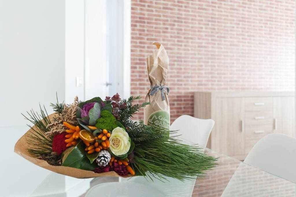 Apartamento Para 4 Con Terraza En El Centro Girona Exteriör bild